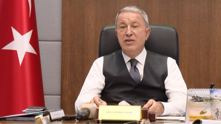 Bakan Akar'dan mayınla mücadele açıklaması 