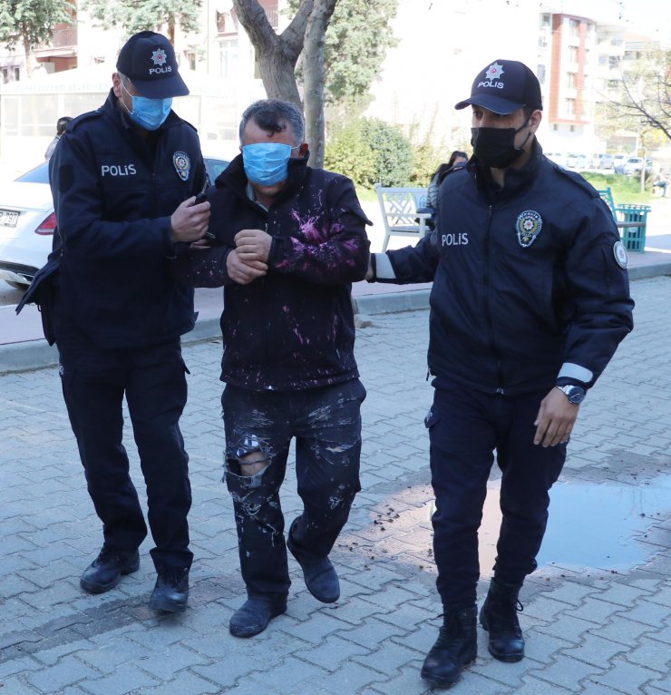 İplik tedarikçisi olduğu fabrikanın ortağına asitle saldıran şüpheli tutuklandı