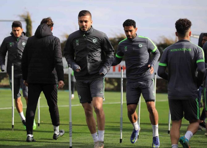 Konyaspor Gaziantep FK maçına hazırlanıyor