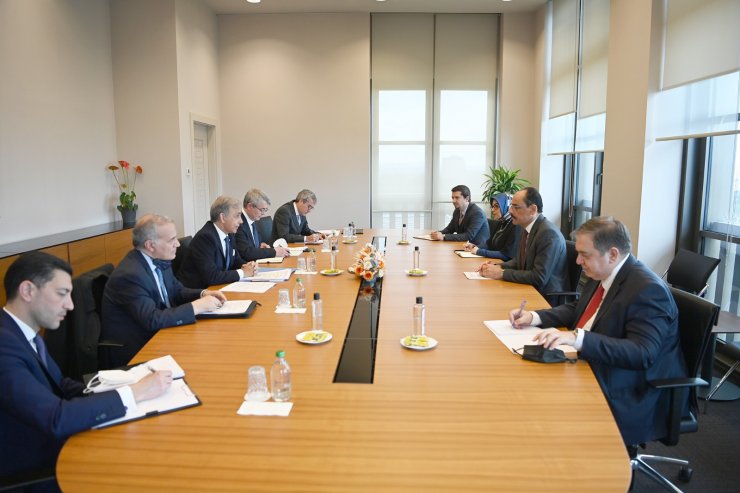 Sözcü Kalın, İtalya Dışişleri Genel Sekreteri Sequi ile bir araya geldi