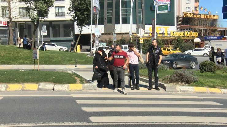 Yaya geçidinde çarptığı hemşireyi hastaneye bırakıp kaçtı