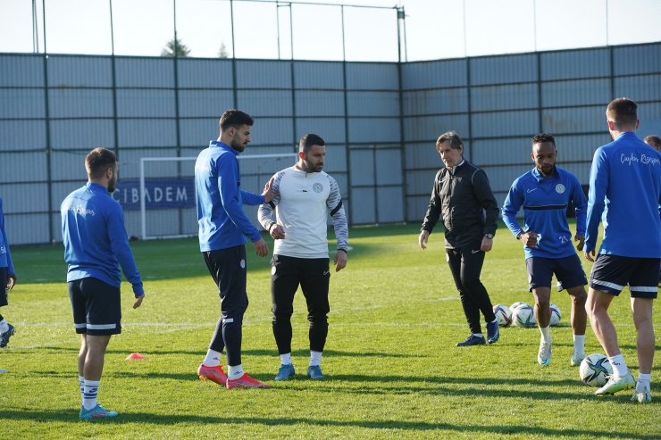 Çaykur Rizespor, Yukatel Kayserispor maçı hazırlıklarına devam etti