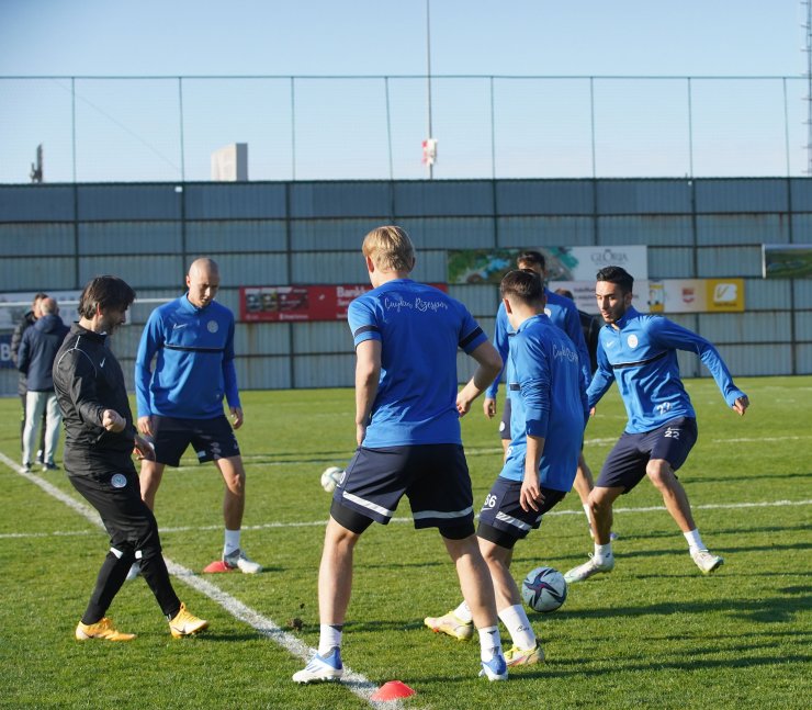 Çaykur Rizespor, Yukatel Kayserispor maçı hazırlıklarına devam etti