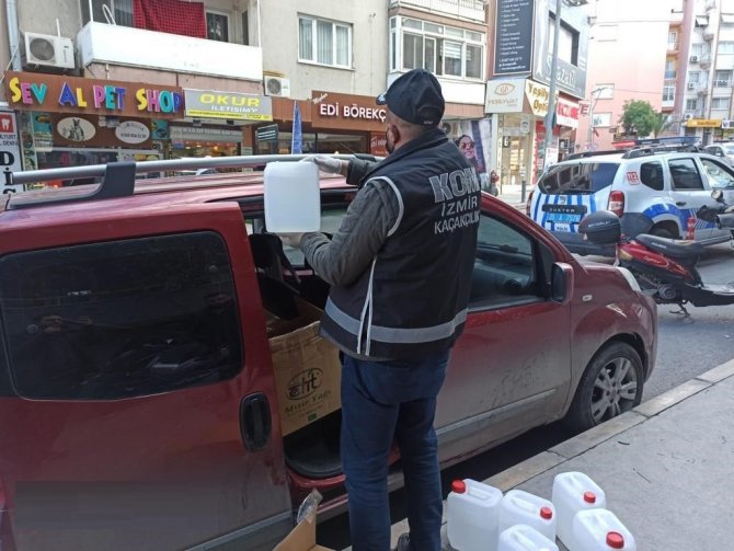 Merdiven altı sahte alkol üreticilerine operasyon: 7 gözaltı