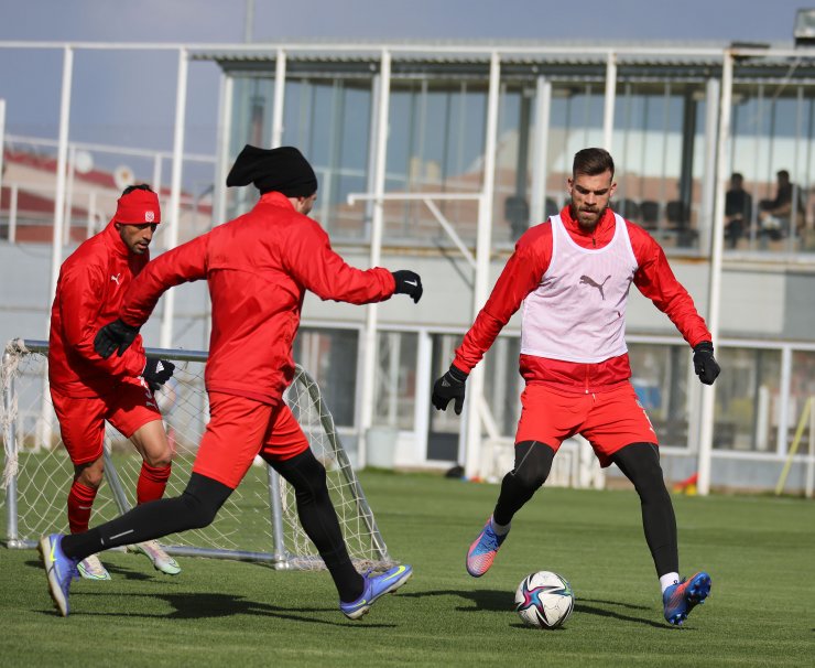 Sivasspor, Hatayspor maçı hazırlıklarını sürdürdü