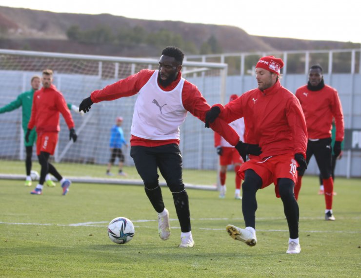 Sivasspor, Hatayspor maçı hazırlıklarını sürdürdü