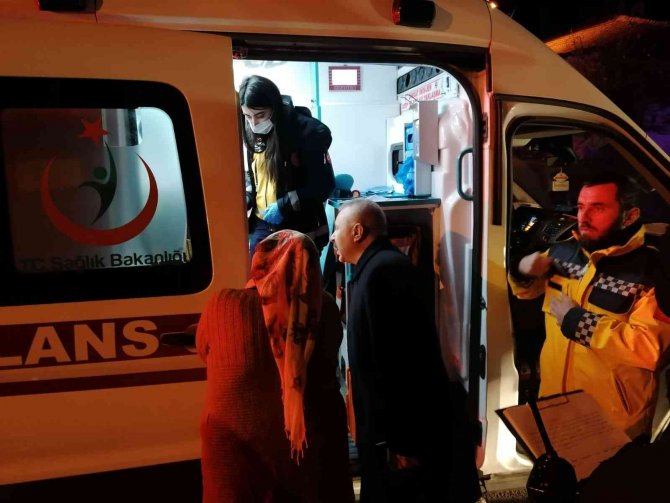 Sobadan sıçrayan kıvılcım evi yaktı