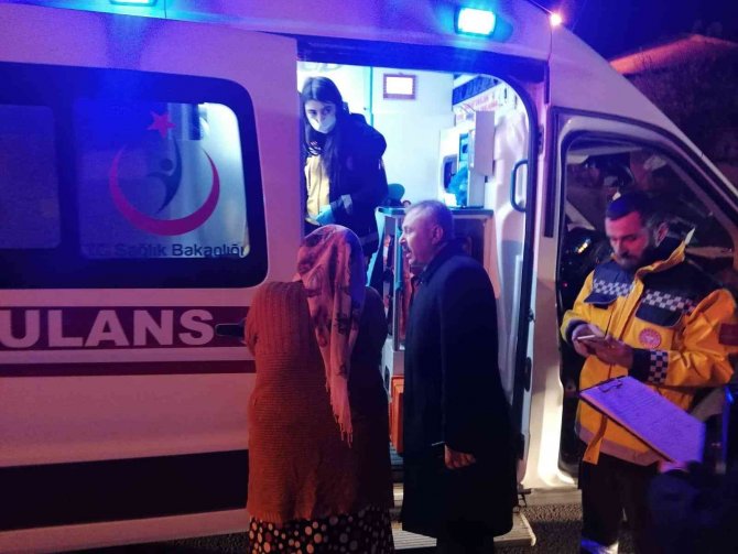 Sobadan sıçrayan kıvılcım evi yaktı