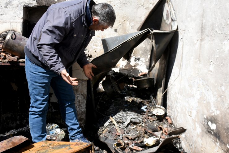 Tüp bebek için biriktirdikleri 100 bin lira, evleriyle birlikte yandı