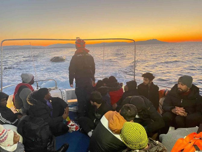 Bodrum’da 17 kaçak göçmen yakalandı