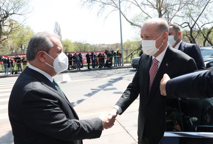 Cumhurbaşkanı Erdoğan'dan Destici'ye ziyaret