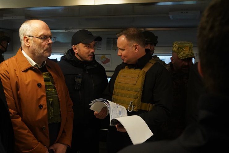 Estonya, Polonya, Letonya ve Litvanya liderleri Zelenski ile görüştü