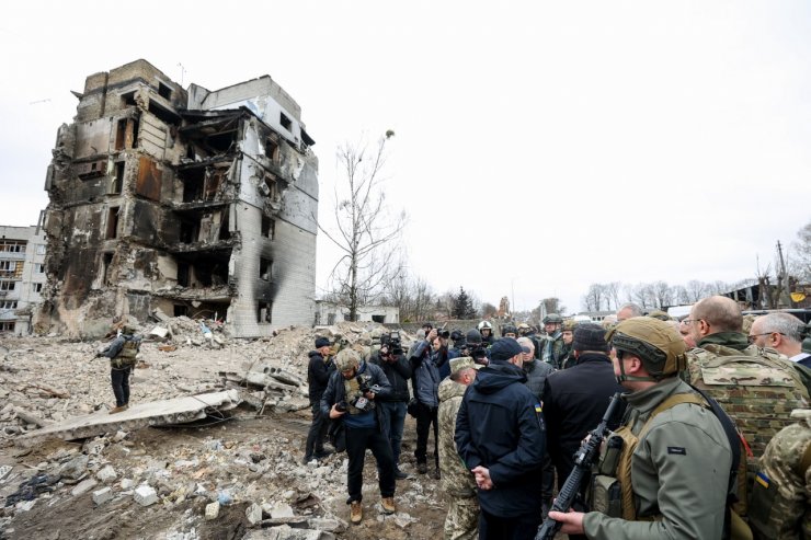 Estonya, Polonya, Letonya ve Litvanya liderleri Zelenski ile görüştü