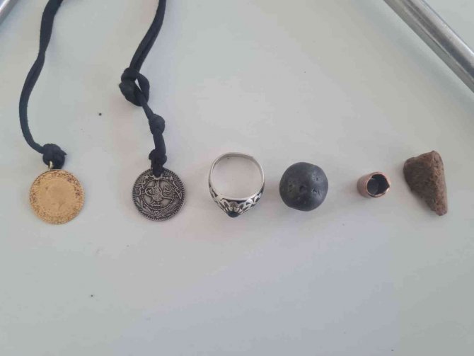 Karaman’da kaçak kazı yapan kişi yakalandı