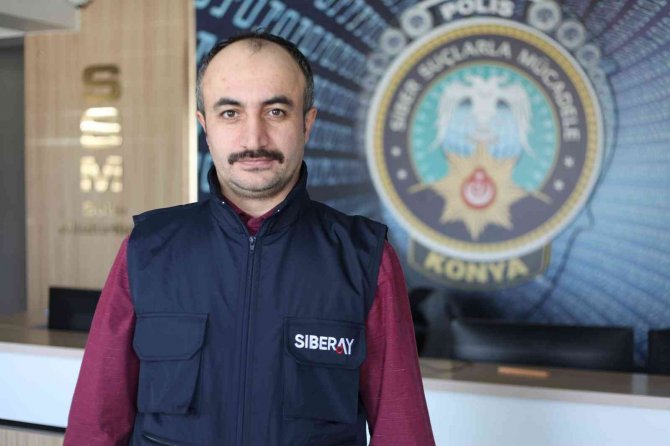 Konya'daki siber polisler alileri bilgilendiriyor; Dikkat edin!