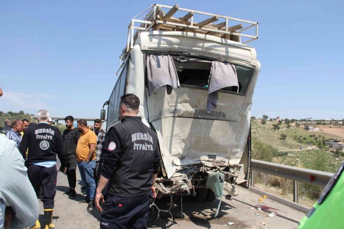 Otobanda zincirleme kaza: 1’i ağır 7 yaralı
