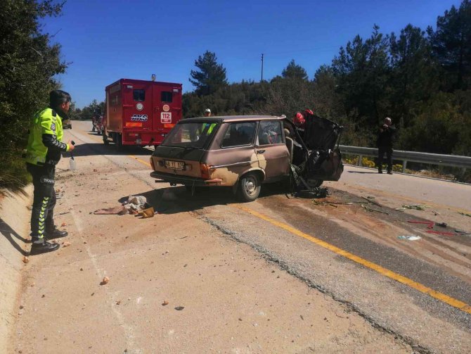 Trafik kazası: 2 yaralı