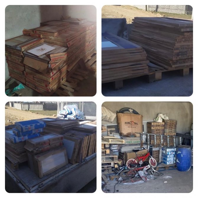 Çalınan 300 bin TL’lik malzeme sahibine teslim edildi