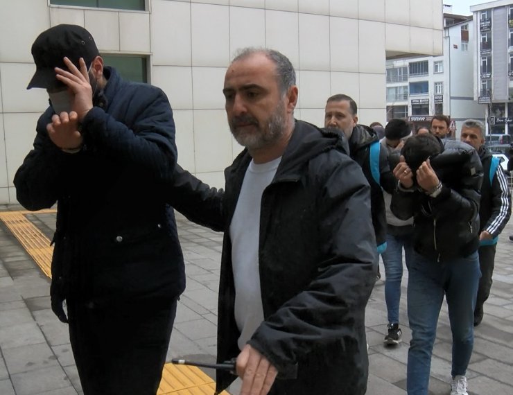 Fuhuş operasyonu şüphelileri adliyede