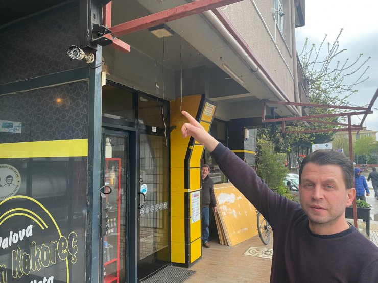 Kameraya el sallayan filtre hırsızı yakalanıp, tutuklandı