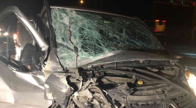 TEM’de kaza: 1 ölü 1 yaralı