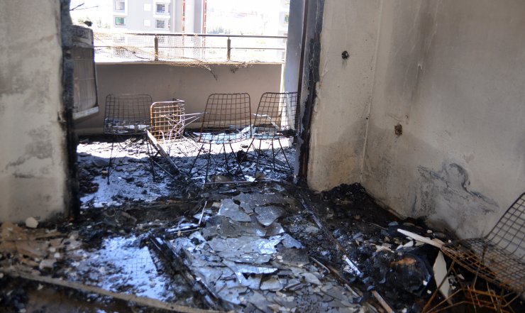 Yangında evi yanan Merve, gözyaşlarıyla kaybolan kedisini arıyor