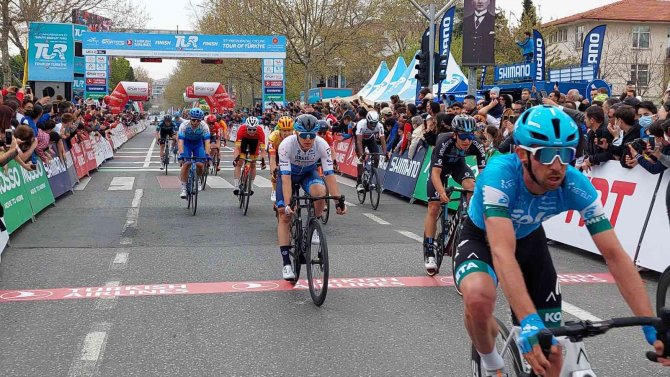 57. Cumhurbaşkanlığı Bisiklet Turu’nun Tekirdağ etabı tamamlandı