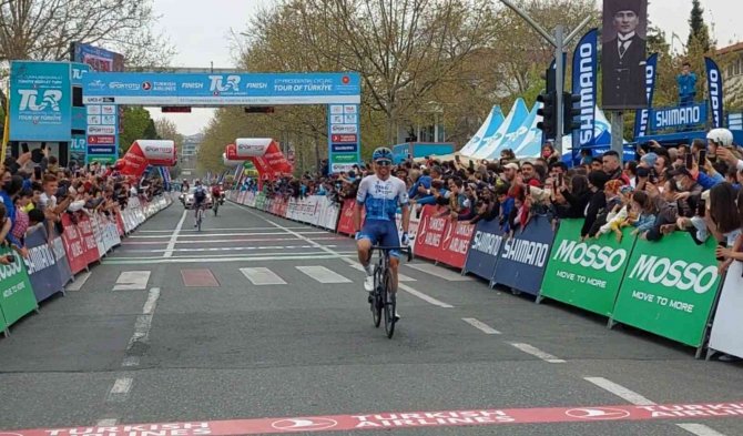 57. Cumhurbaşkanlığı Bisiklet Turu’nun Tekirdağ etabı tamamlandı