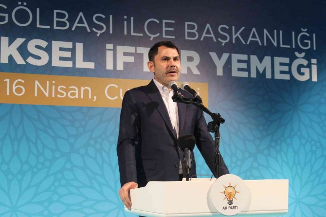 Bakan Kurum: “Bugün Türkiye, 2023 hedeflerine, 2053 ve 2071 vizyonlarına adım adım yürümektedir”