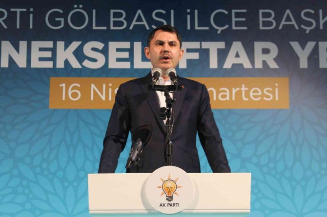 Bakan Kurum: “Bugün Türkiye, 2023 hedeflerine, 2053 ve 2071 vizyonlarına adım adım yürümektedir”