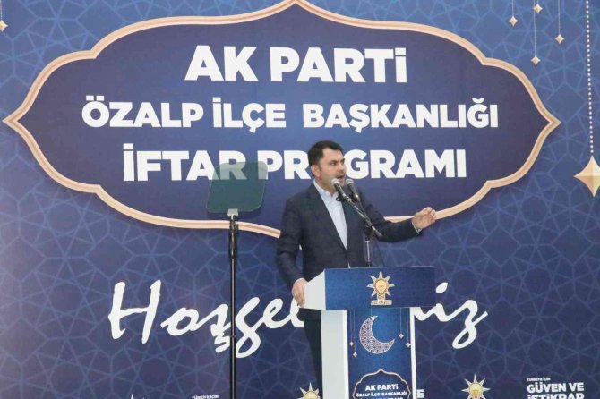 Bakan Kurum: "Cumhurbaşkanımızı daha büyük hedefler için yeniden seçeceğiz"