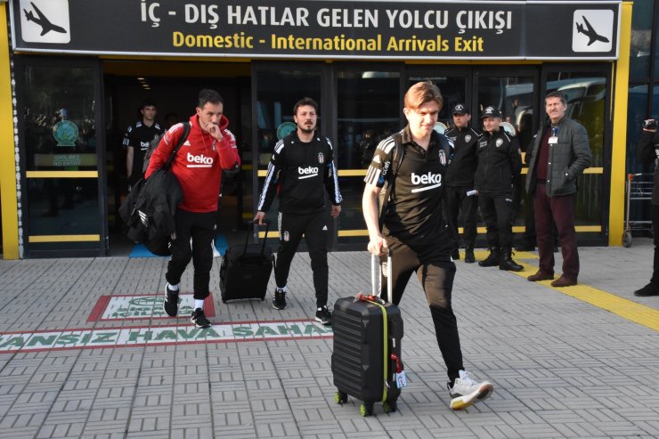 Beşiktaş kafilesi Giresun’da