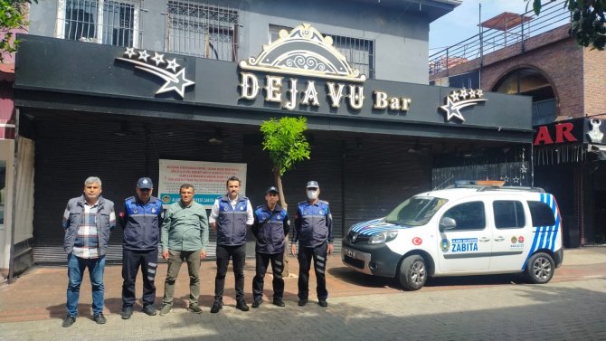 Çığırtkanlık yapan işletmeler zabıta ekiplerince mühürlendi