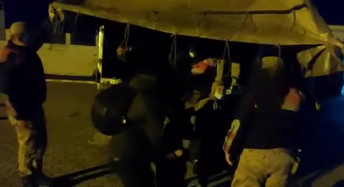 101 düzensiz göçmen yakalandı