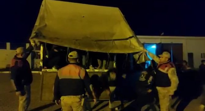 101 düzensiz göçmen yakalandı