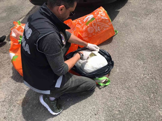 24 kilo esrar ele geçirildi