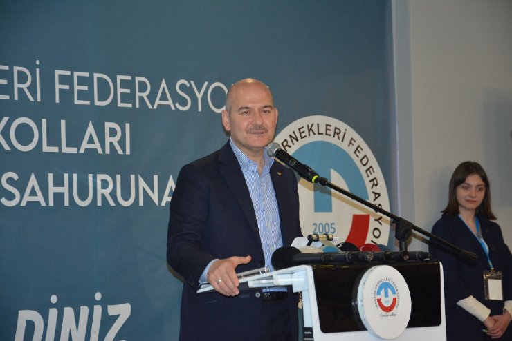 Bakan Soylu, Trabzonlu hemşehrileriyle sahurda buluştu