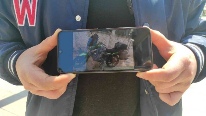 Satın almak istediğini söylediği motosikleti ’Park edeceğim’ bahanesiyle çaldı