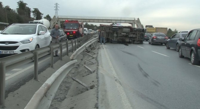Trafik kazası: 1 yaralı