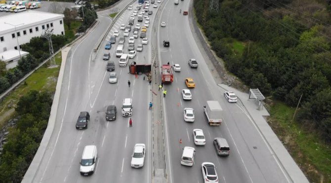 Trafik kazası: 1 yaralı