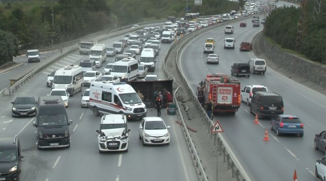 Trafik kazası: 1 yaralı