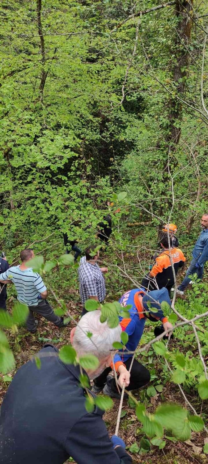 Uçuruma yuvarlanan yaşlı adam hayatını kaybetti