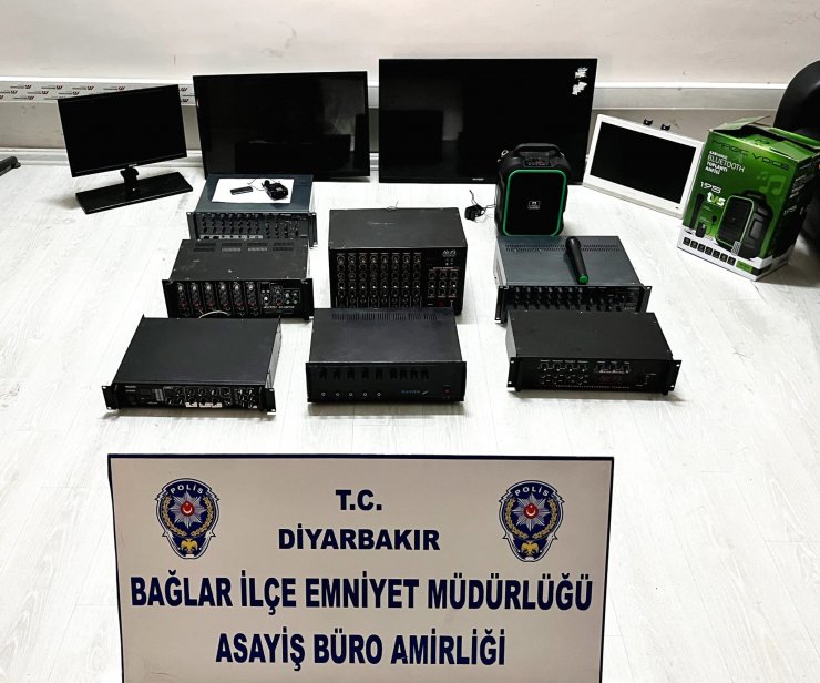 8 camiden hırsızlık şüphelisi tutuklandı