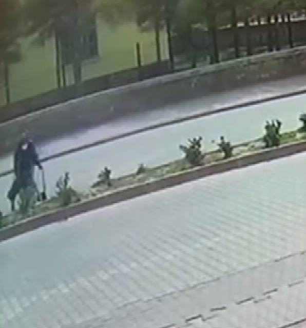 9 yaşındaki Adalet'in yaralandığı kaza kamerada