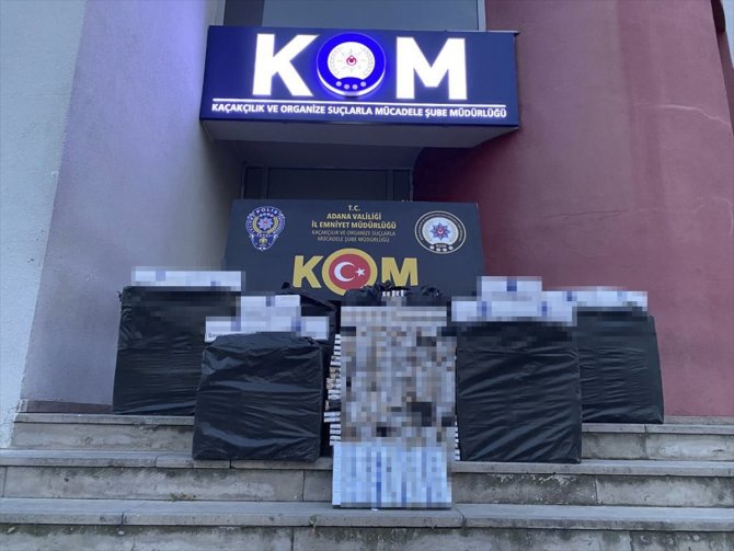 Gümrük kaçağı 1200 litre etil alkol ve 343 kilogram tütün ele geçirildi