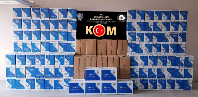 Kaçak sigara operasyonu