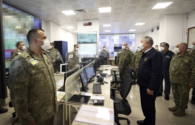 Bakan Akar: Çok sayıda terörist etkisiz hale getirildi