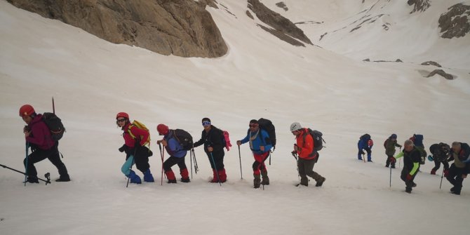 Dağcılar sezonu açtı