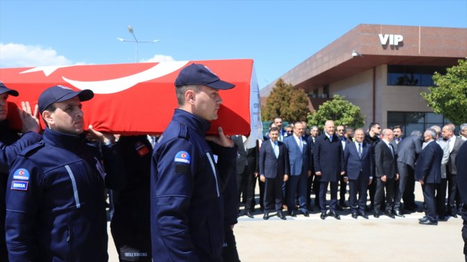 Şehidin cenazesi Ağrı'ya gönderildi