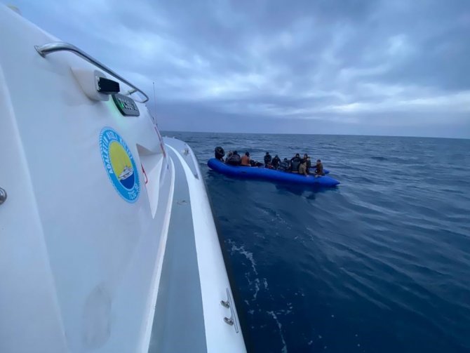 Aydın’da 28 düzensiz göçmen kurtarıldı